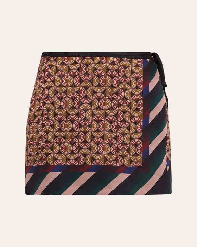 Gabrinas Mini Wrap Skirt